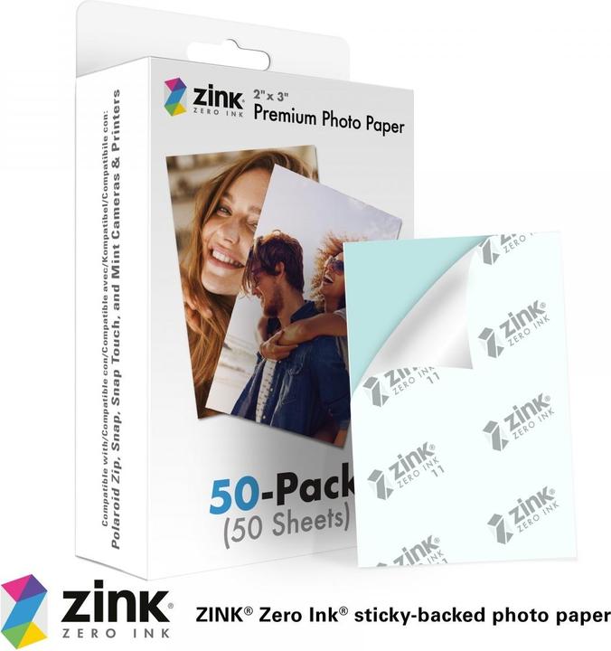 Image du produit Zink Premium (50) (craquement, M230, Mint, Zip, Touche d'encliquetage)