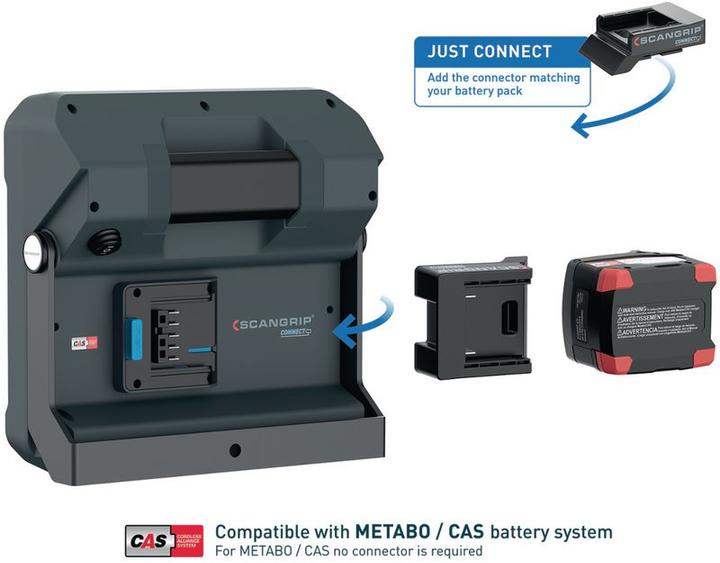 Image du produit Scangrip Vega 2 Connect (2000 lm)