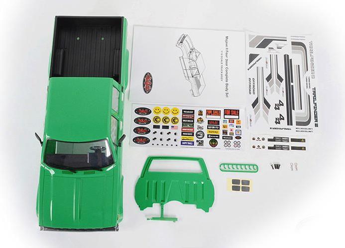 Actual product image Rc4Wd Mojave 2 body green