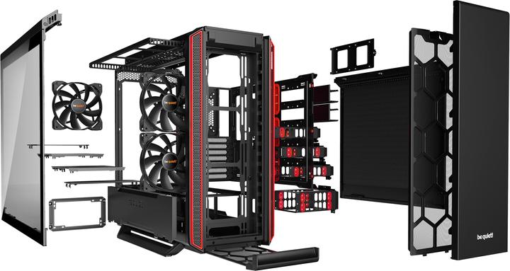 Actual product image be quiet! Silent Base 801 Window (ATX, mATX, Mini-ITX, E-ATX)