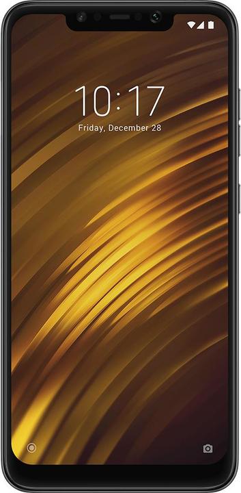 Actual product image Xiaomi Pocophone F1 (128 GB, Steel Blue, 6.18", Hybrid Dual SIM, 12 Mpx, 4G)