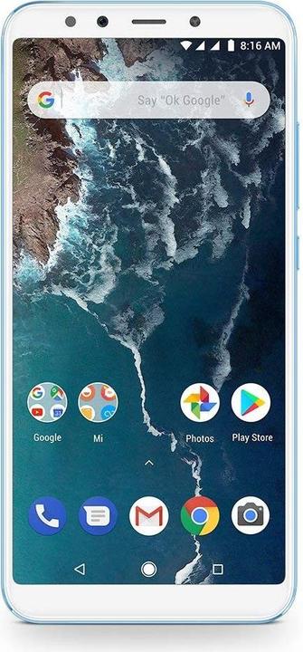 Produktbild Xiaomi Mi A2 (128 GB, Blue, 5.99", Dual SIM, 4G)