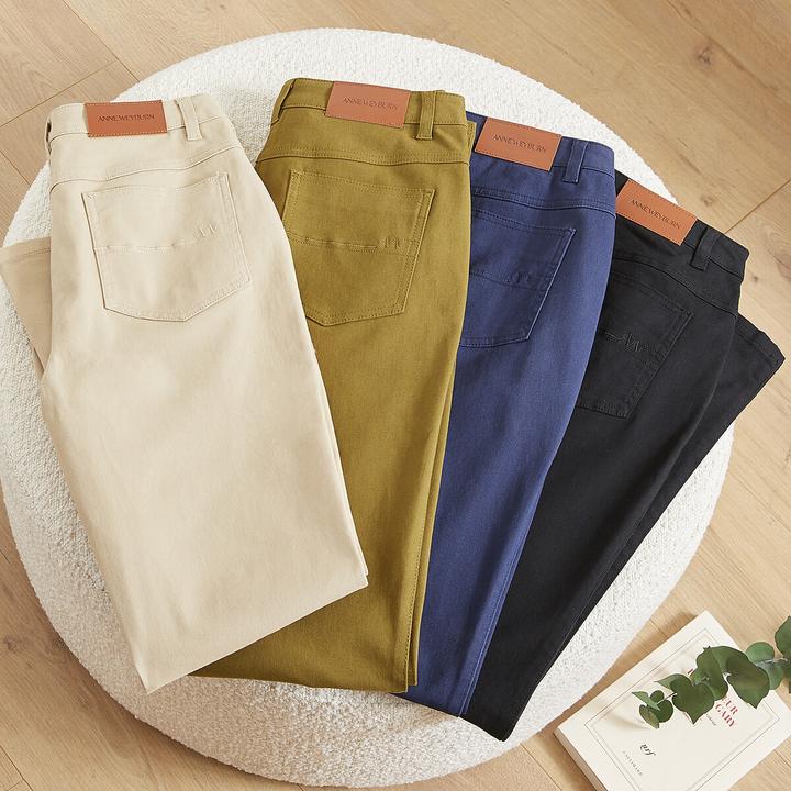 Produktbild Anne Weyburn Gerade Five-Pocket-Hose aus Baumwoll-Stretch (34)