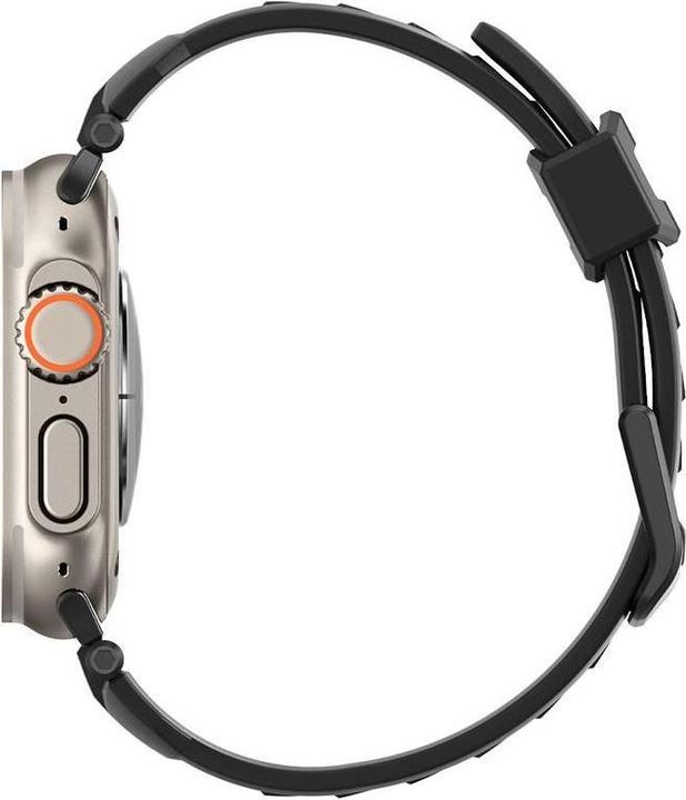 Productafbeelding Spigen Rugged Ultra Band Apple Watch 4/5/6/7/8/9/SE/Ultra/Ultra 2 42/44/45/49mm czarny/matzwart A (Thermoplastisch polyurethaan (TPU))