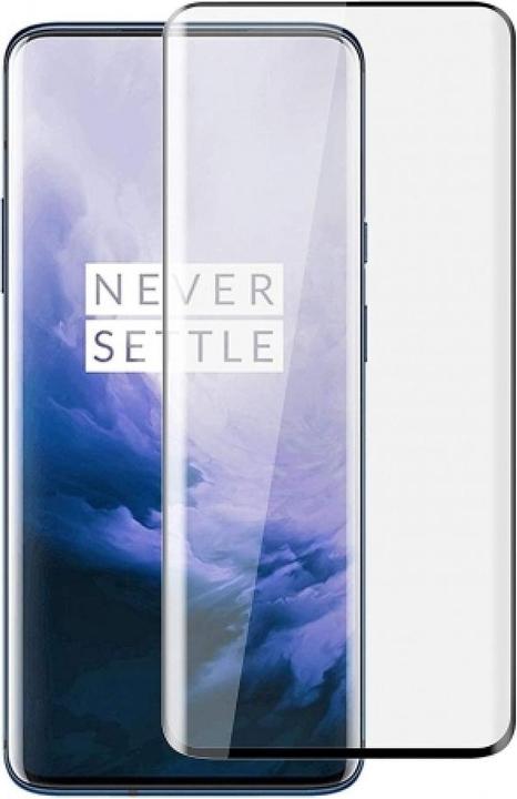 Produktbild Screenguard OnePlus 7T Pro Full Screen Panzerglas Schutzfolie 2.5D 9H (1 Stück, OnePlus 7T Pro)
