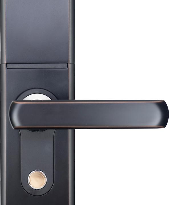 Actual product image PNI Yala SDL600R with fingerprint, card, password and opening on the right side, black (Fingerprint, Key card, Key)