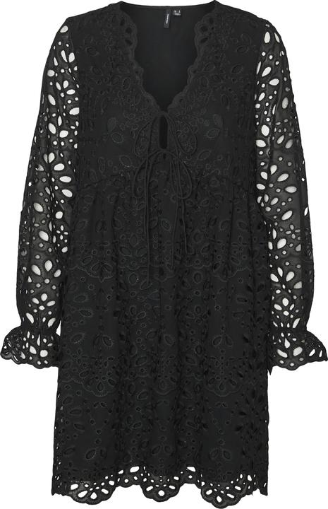 Vero Moda Vmkejsa L/S Tie Short Dress Wvn Exp Kleid