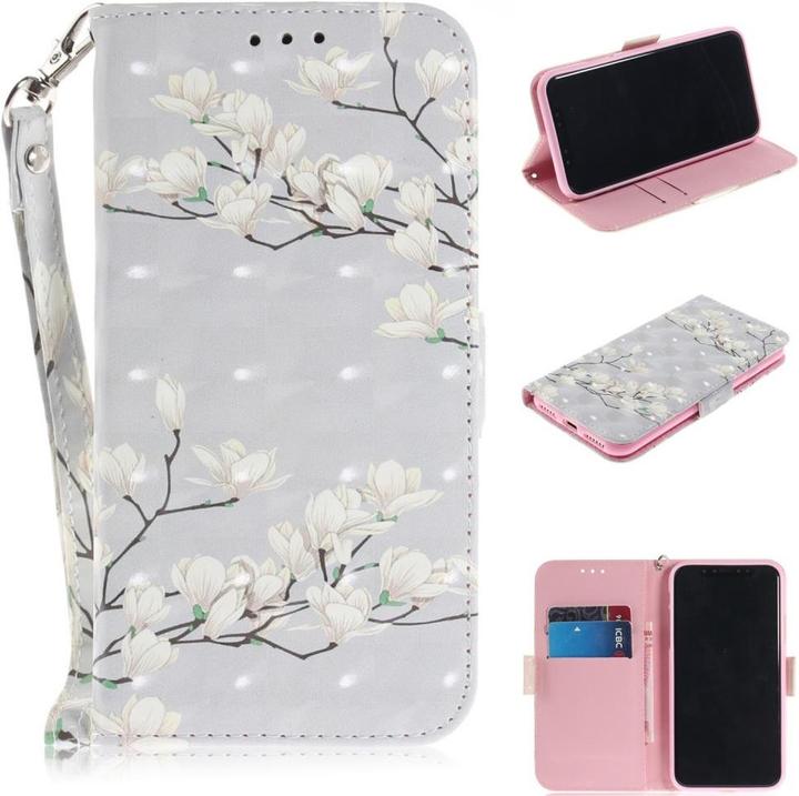 Produktbild Cover-Discount Glitzer Effekt Leder Handyhülle (Apple iPhone X, Apple iPhone XS)
