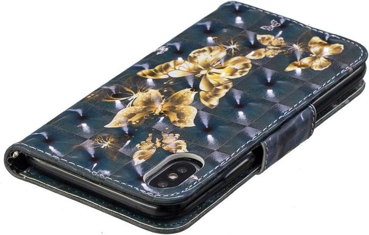 Actual product image Cover-Discount Glitter effect leather mobile phone case (Apple iPhone X, Apple iPhone XS)