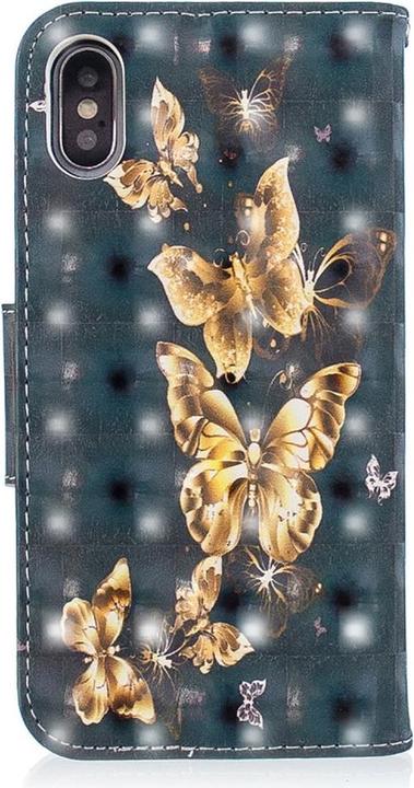 Actual product image Cover-Discount Glitter effect leather mobile phone case (Apple iPhone X, Apple iPhone XS)