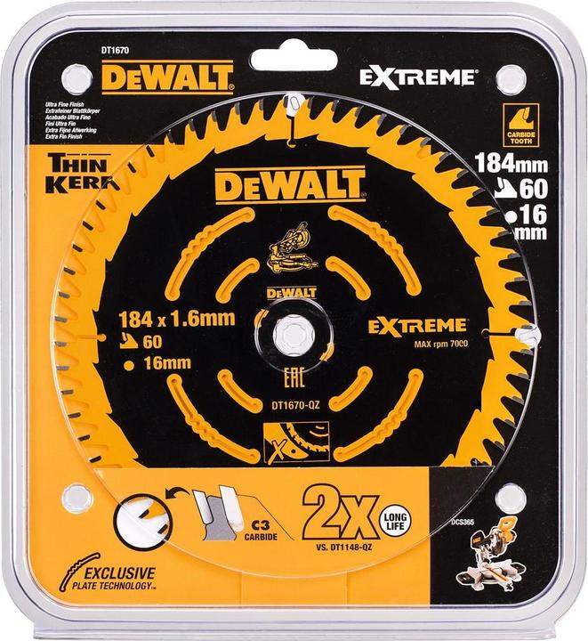 Produktbild DeWalt Handkreissägeblatt