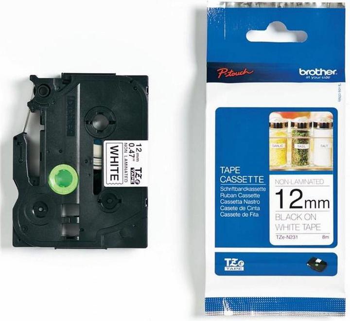 Brother Tze-N231 (1.20 cm, Schwarz)