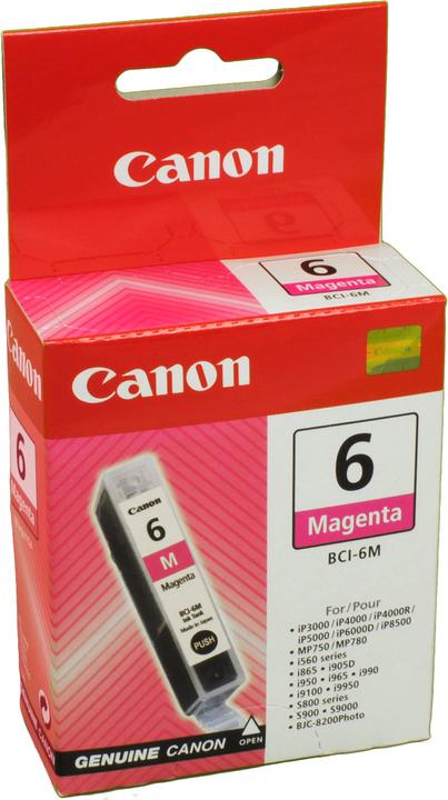 Actual product image Canon Bci-6m (M)