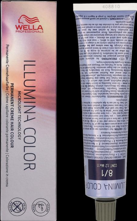 Actual product image Wella Illumina Color (8/1 light blond ash)