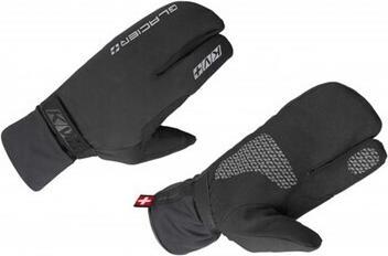 Actual product image KV+ GLACIER winter, cross-country ski gloves black (XS)