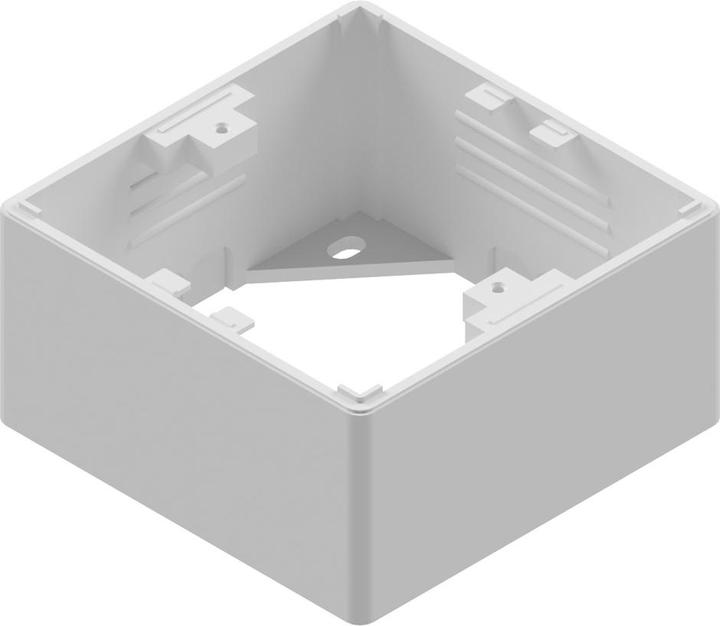 Produktbild ZVK CKVDAP90 EasyLan ModulDose Aufputzgehäuse Datendose 80x80