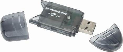 Image du produit Gembird FD2-SD-1 Lecteur de cartes (MMC, SD, RS-MMC) (USB 2.0)