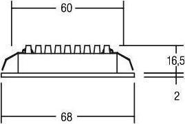 Produktbild Brumberg LED-Einbauleuchte (300 lm)