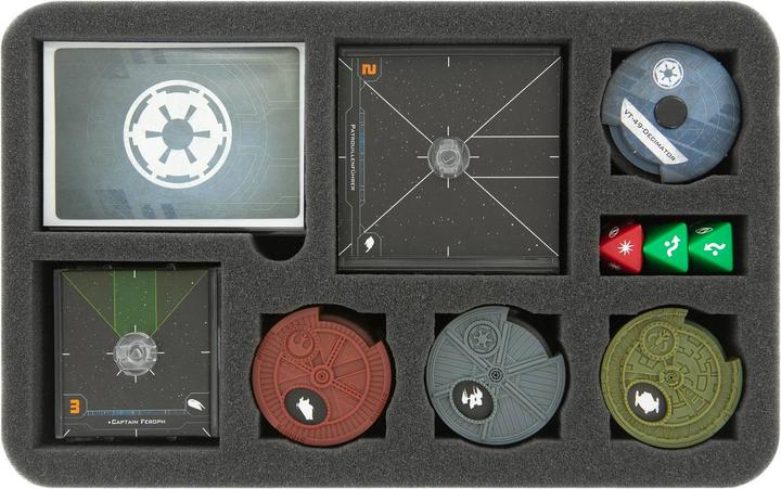 Image du produit Feldherr HS045XW04 - Garniture en mousse pour Star Wars X-Wing 2.0 - Bases et accessoires (Mousse)