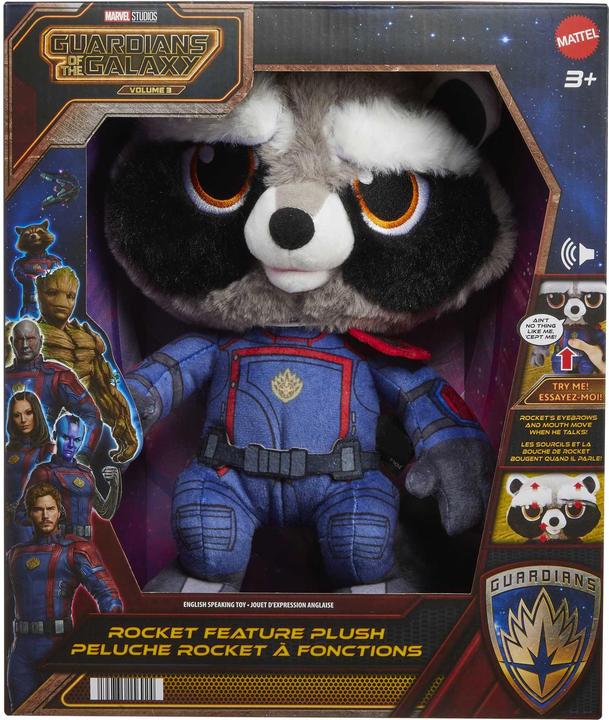Produktbild Guardians of the Galaxy Rocket Funktionsplüsch (D) (27.90 cm)
