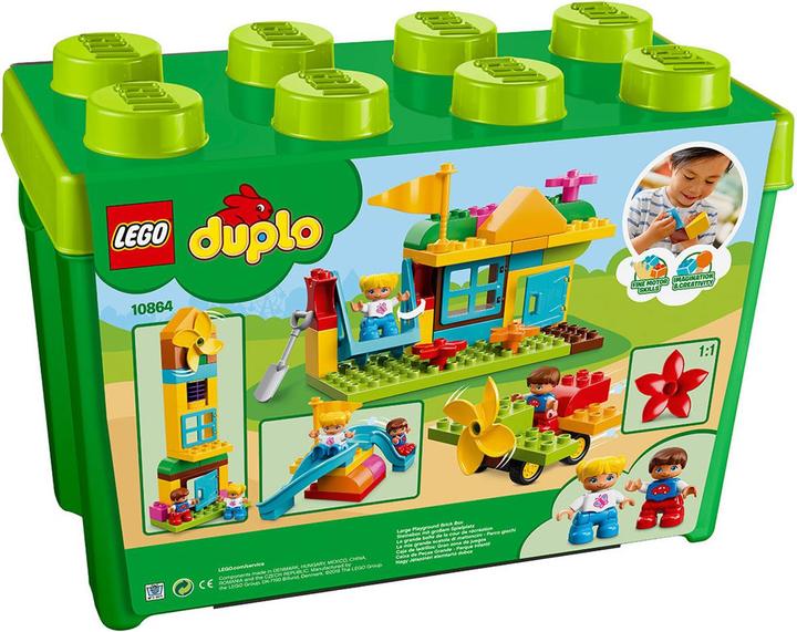 Produktbild LEGO Steinebox mit grossem Spielplatz (10864)