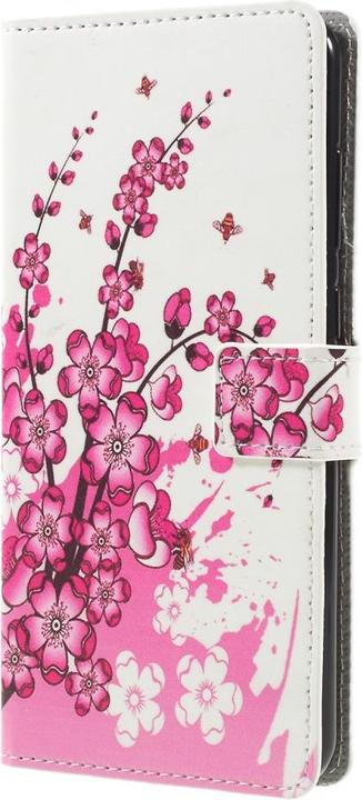 Image du produit Cover-Discount Housse en cuir Prune Fleur