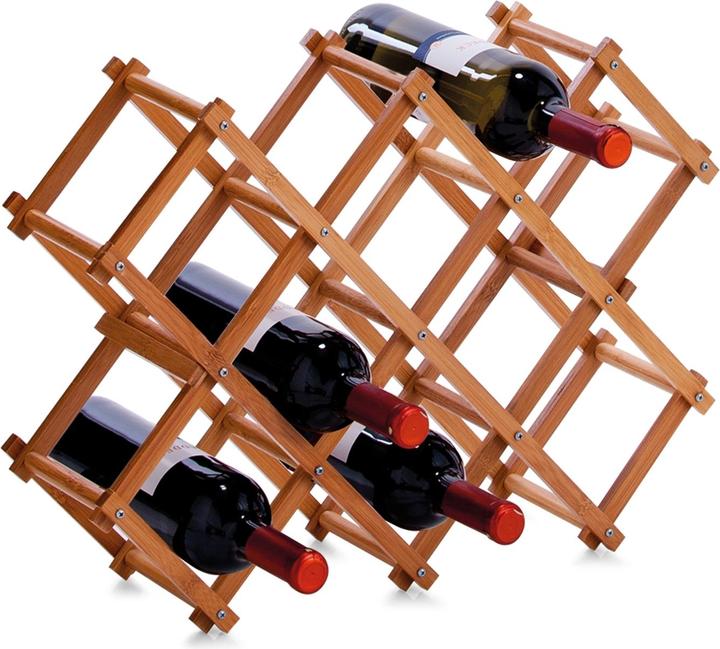 Zeller Present Portabottiglie per il vino (10 Fl.)