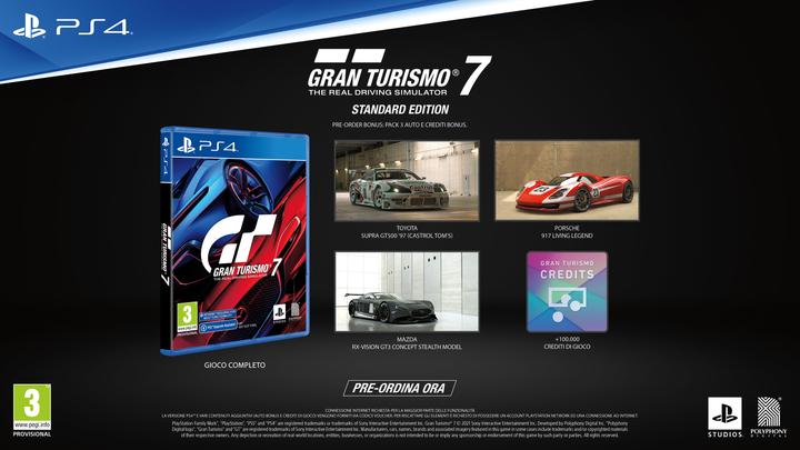 Produktbild Sony Gran Turismo 7 (PS4, EN)