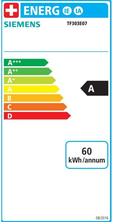 Energy Label Siemens EQ300 TF303E07