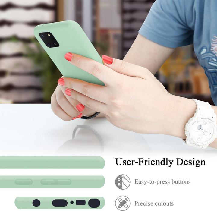Produktbild Cadorabo TPU Liquid Silicone Case Cover (Samsung Galaxy A81)