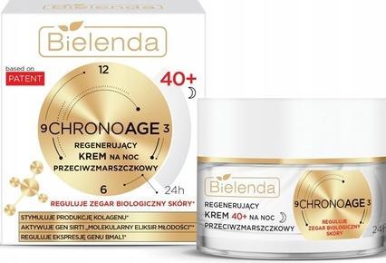 Actual product image Bielenda Chrono Age 24h Regenerujący Krem przeciwzmarszczkowy 40+ na noc 50ml (50 ml, 24h cream)