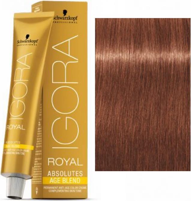 Immagine prodotto Schwarzkopf Professional Igora Royal Absolutes Age Blend Età Reale Assoluti (7-560 biondo medio cioccolato oro)