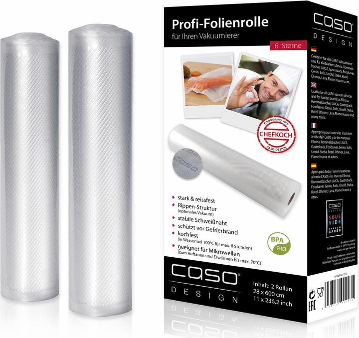 Caso Folienrollen 27.5 x 600cm (2 x)