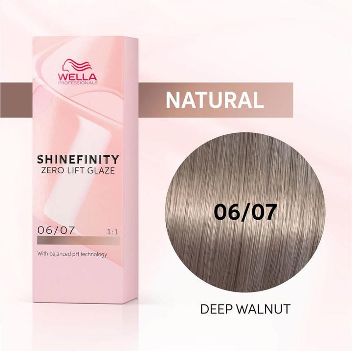 Image du produit Wella Shinefinity (06, 07 - Deep Walnut)