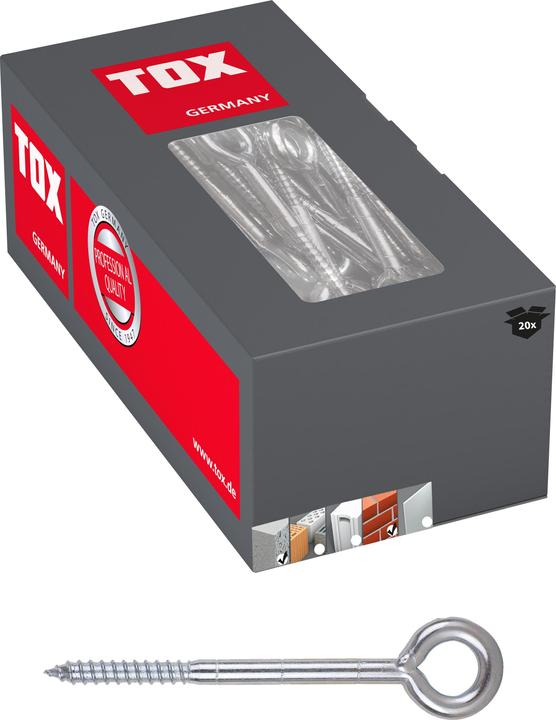 Produktbild Tox Gerüstverankerung Safe Fix Eye Ø 12/350 mm 20 Stück (20 Stk.)