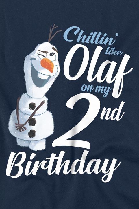 Immagine prodotto Disney Frozen Chillin Like Olaf Maglietta Secondo Compleanno Bambini (152, 158)