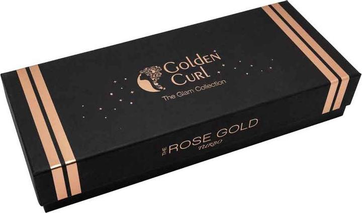 Actual product image Golden Curl GL 829 Straightener, Rose Gold (Straightening iron)