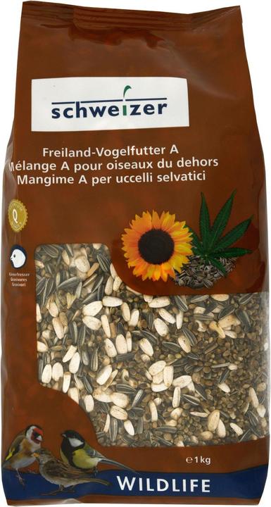 Schweizer Graines pour oiseaux d'extérieur A (1 x, 1 kg)