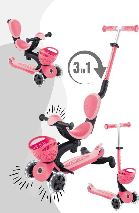 Produktbild Globber Go-Up Baby 360 Lights 3-in-1 Kinderfahrzeug