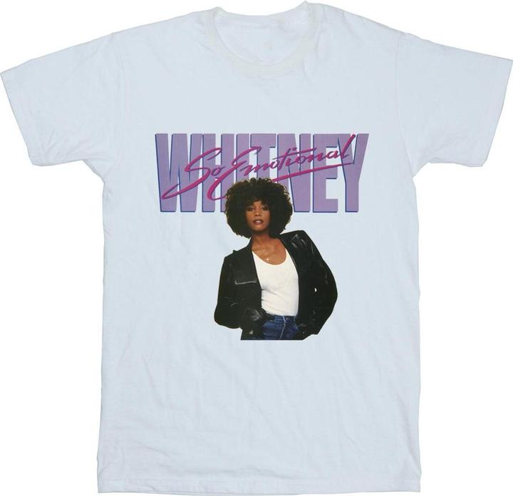 Whitney Houston So Emotional Album Cover TShirt (5XL)