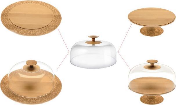 Produktbild Alessi Käseplatte aus Buchenholz (1 x, 41.80 cm)