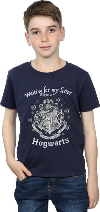 Jungen warten auf meinen Brief Hogwarts TShirt aus Baumwolle