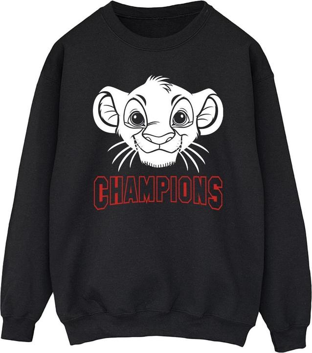 Disney The Lion King Simba Face Champion Sweatshirt (XL)
