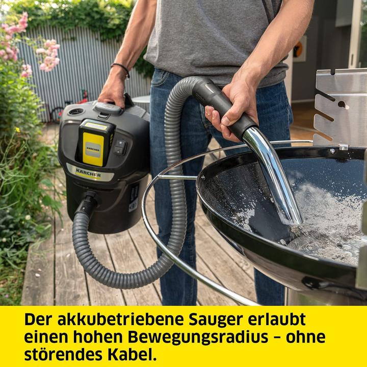 Actual product image Kärcher AD2 Battery (Ash vacuum cleaner)