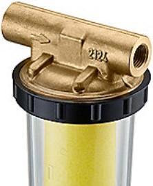 Actual product image Oventrop OV Heating oil filter single line Oilpur with Siku insert 50-75 my DN 8, 1/4inch
