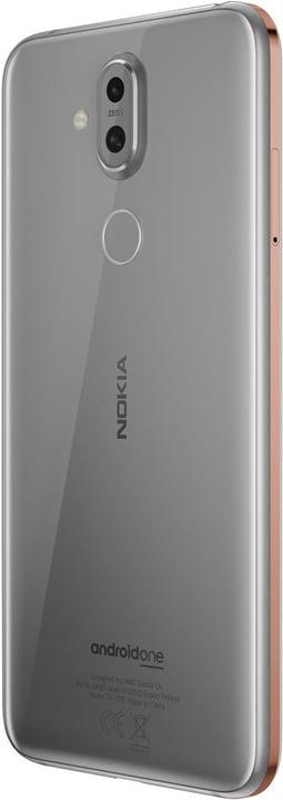 Image du produit Nokia 8.1 (64 Go, Acier, 6.18", Double SIM hybride, 13 Mpx, 4G)