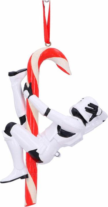 Nemesis Now Stormtrooper Candy Cane Ornement à suspendre 12cm (1 -pièce)