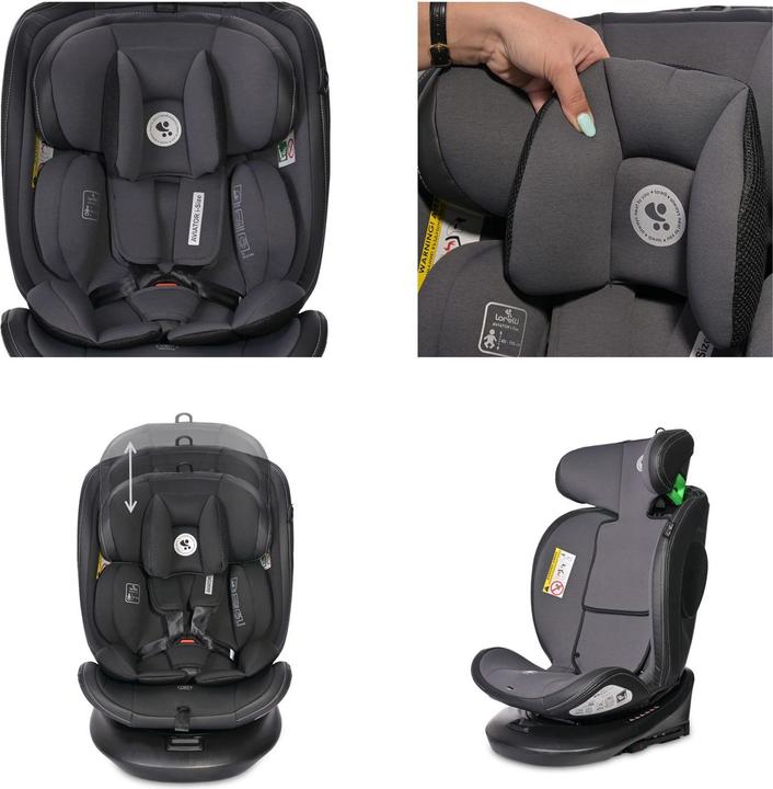 Produktbild Lorelli Kindersitz i-Size Aviator (Kindersitzerhöhung, ECE R129/i-Size Norm)