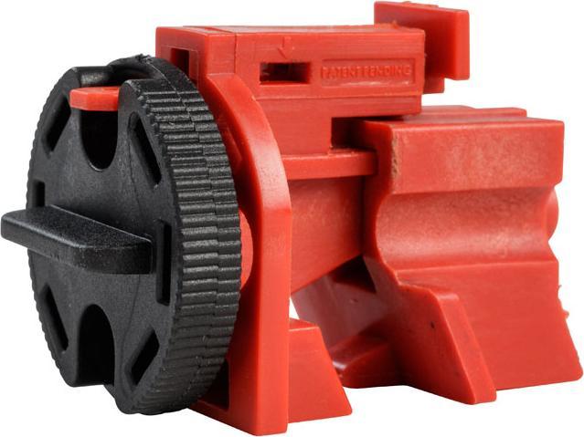 Actual product image Brady TagLock circuit breaker interlock: for multi-pole switches, glass fibre reinforced nylon, red (1 p