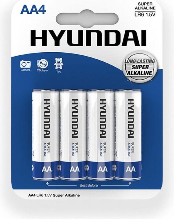 Produktbild Hyundai Super Alkaline AA Batterien (4 Stk., AA)
